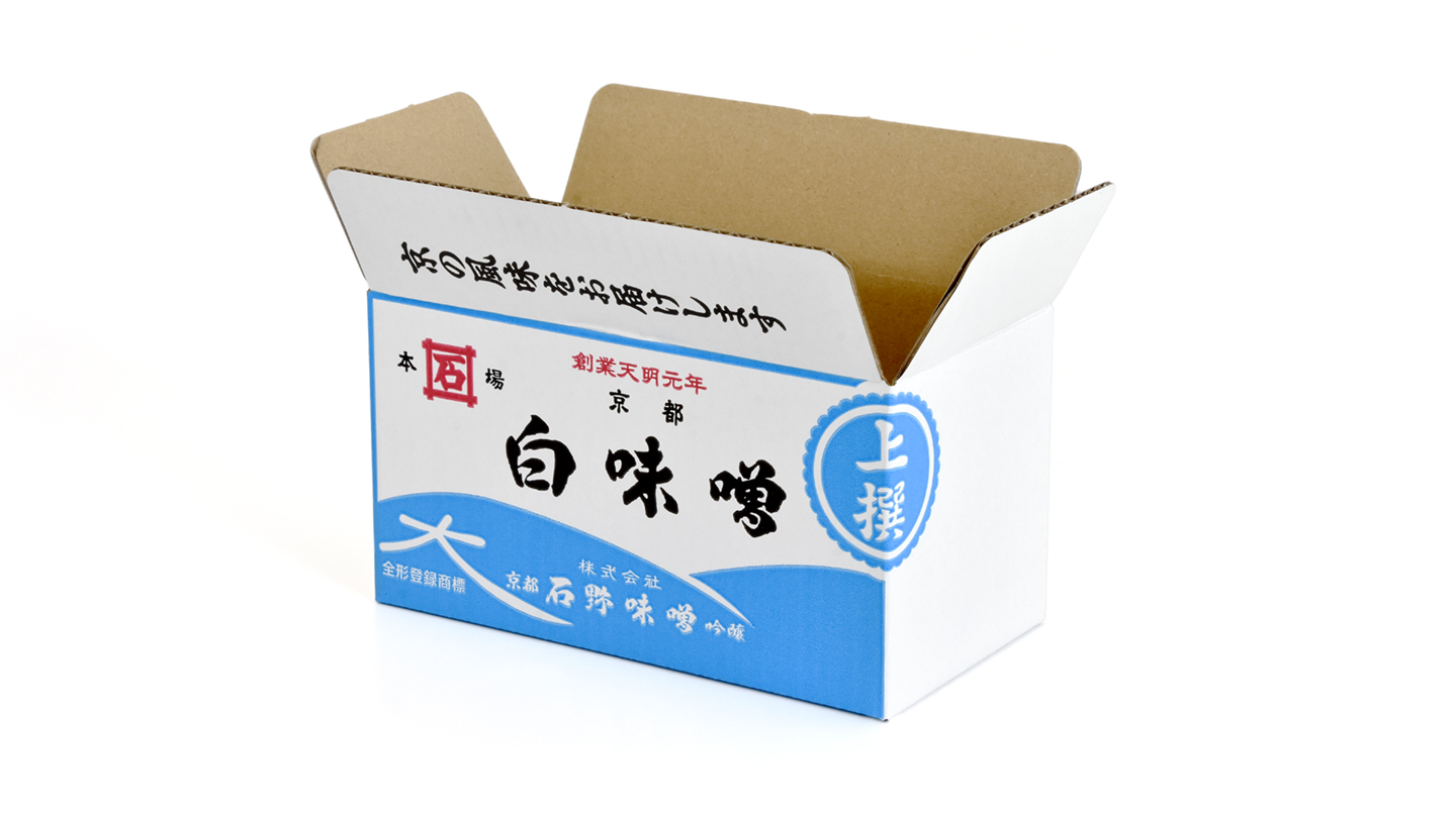 作業効率と材料効率UPの両方を実現する形状提案　（発送箱　底地獄蓋凸合わせ）